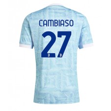 Juventus Andrea Cambiaso #27 Bortedrakt 2025-26 Kortermet